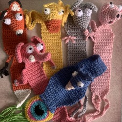 Marque Page Animaux en crochet