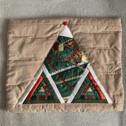 Patchwork Sapin de Noël