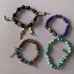 Bracelets perles et breloques